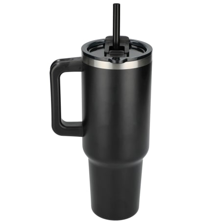 Pinnacle Recycled Travel Tumbler with Straw 40oz 365