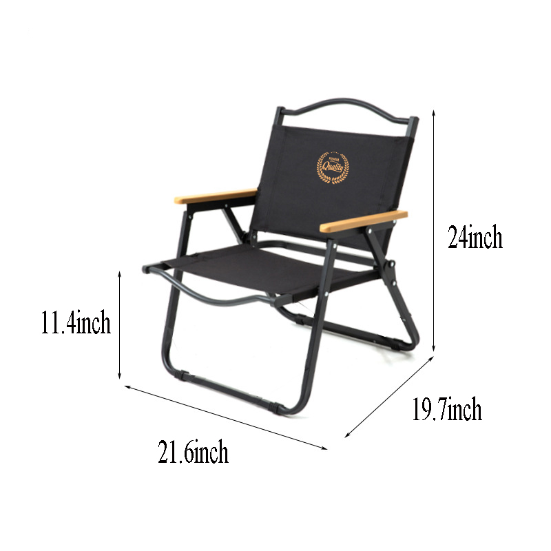 Custom Portable Foldable Chair Steel 1