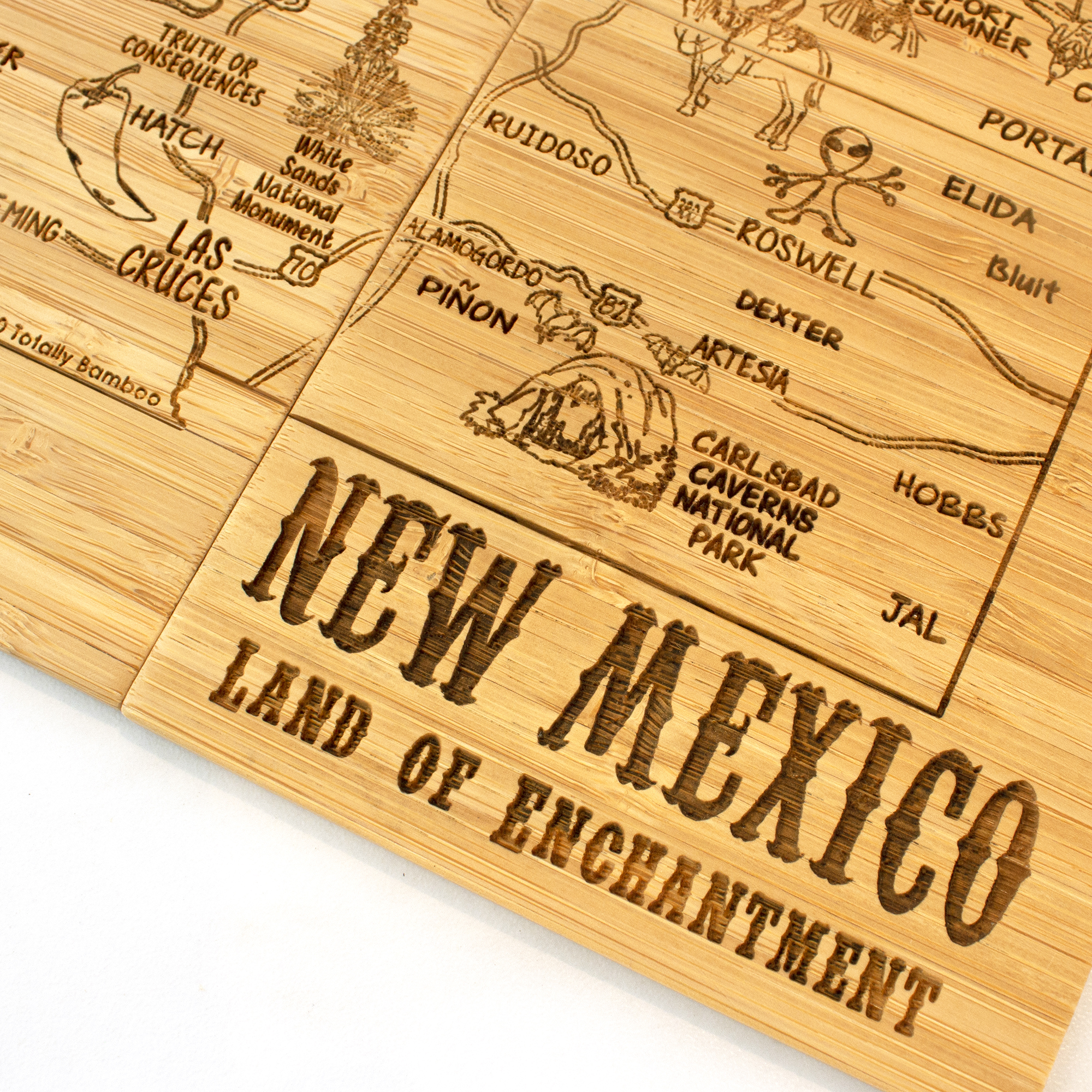 New Mexico Puzzle Coaster Set 8