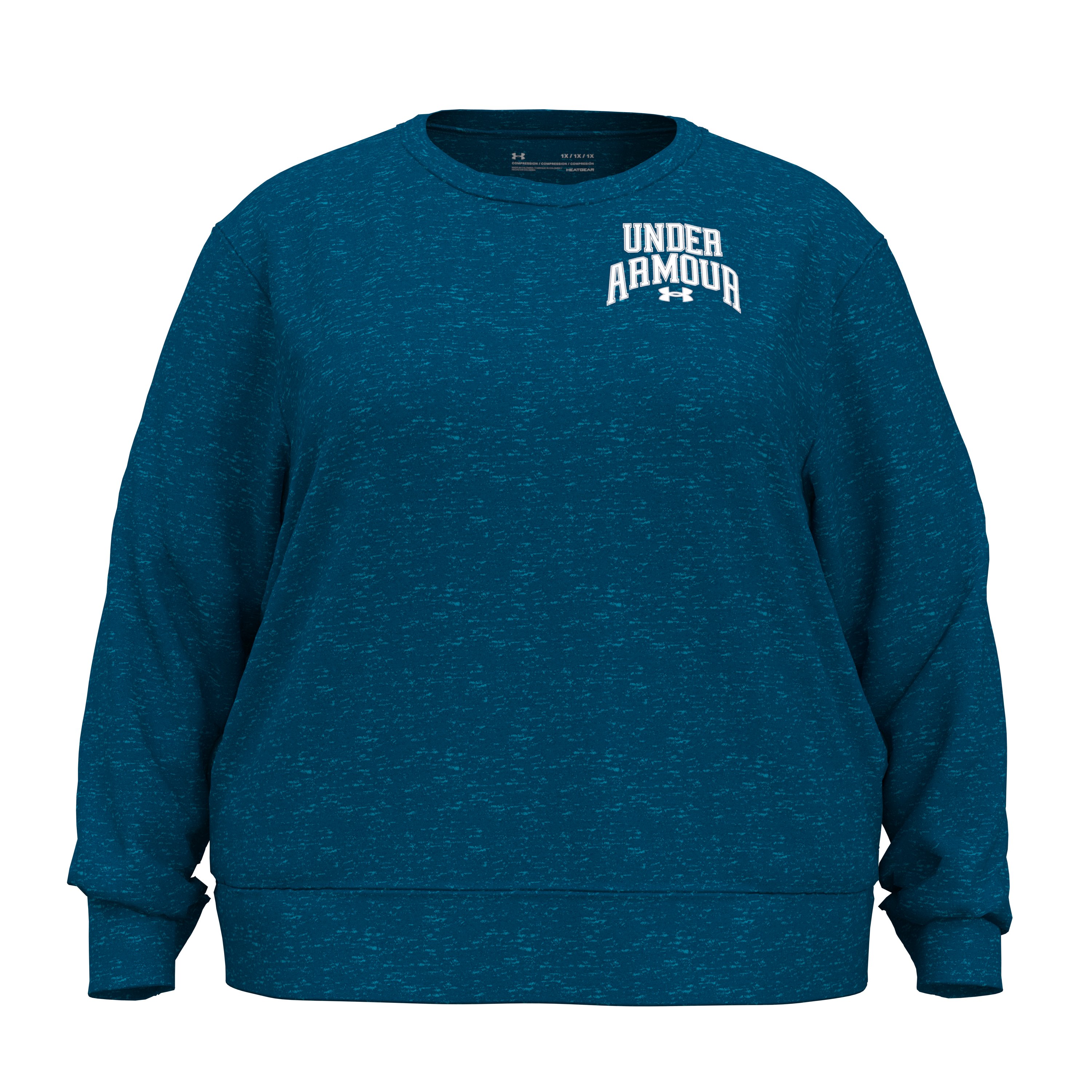 Women's UA Rival Terry Graphic Crew, custom hoodie or sweatshirt with logo imprint 4