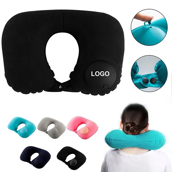 U-Shape Inflatable Neck Pillow 2