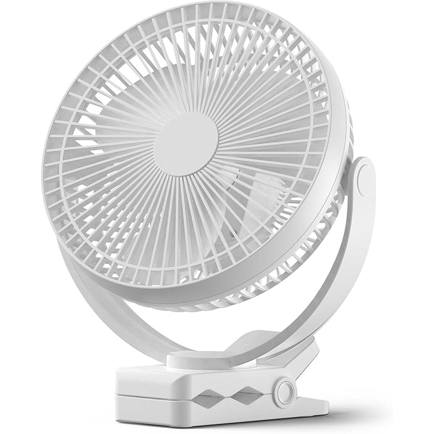 USB Rechargeable Clip-on Desktop Silent Fan 13