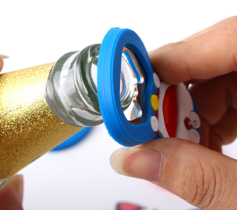 Cartoon Custom Bottle Opener Magnet, custom magnet with logo imprint 4