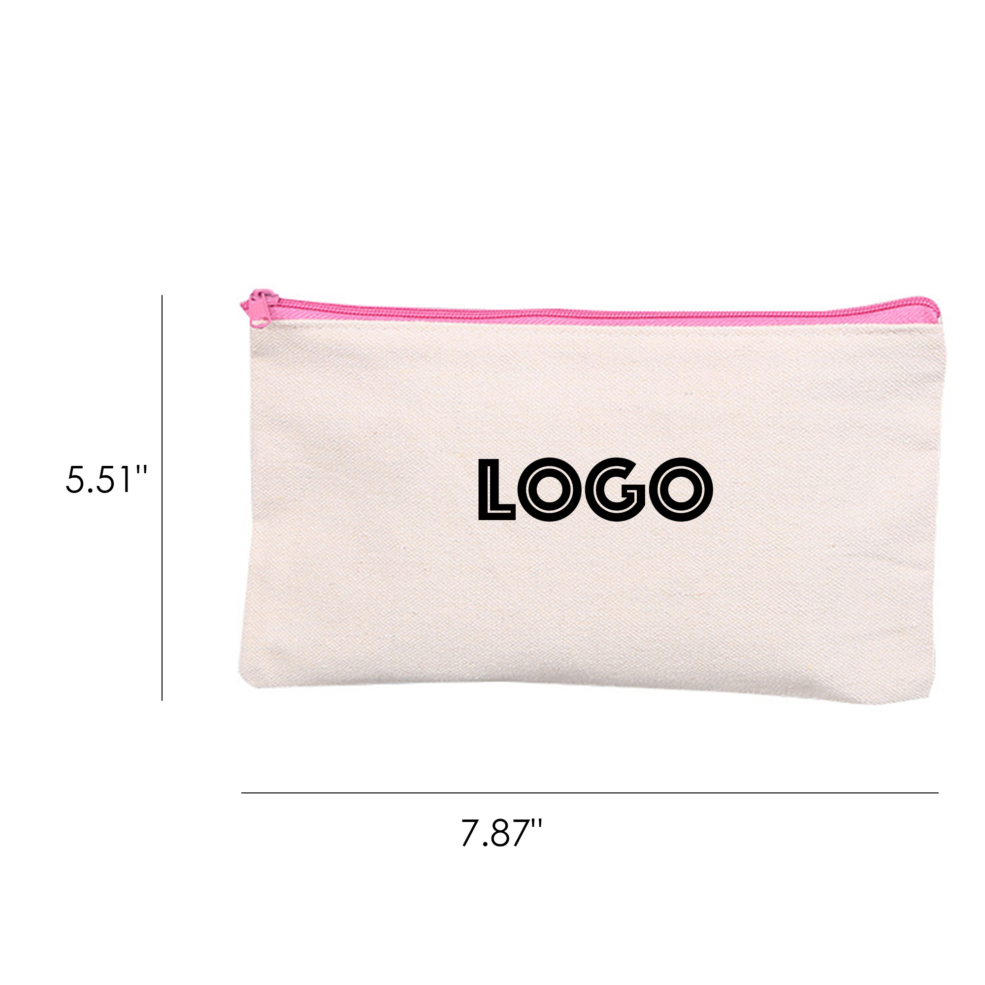 Canvas Zipper Pencil Case 2