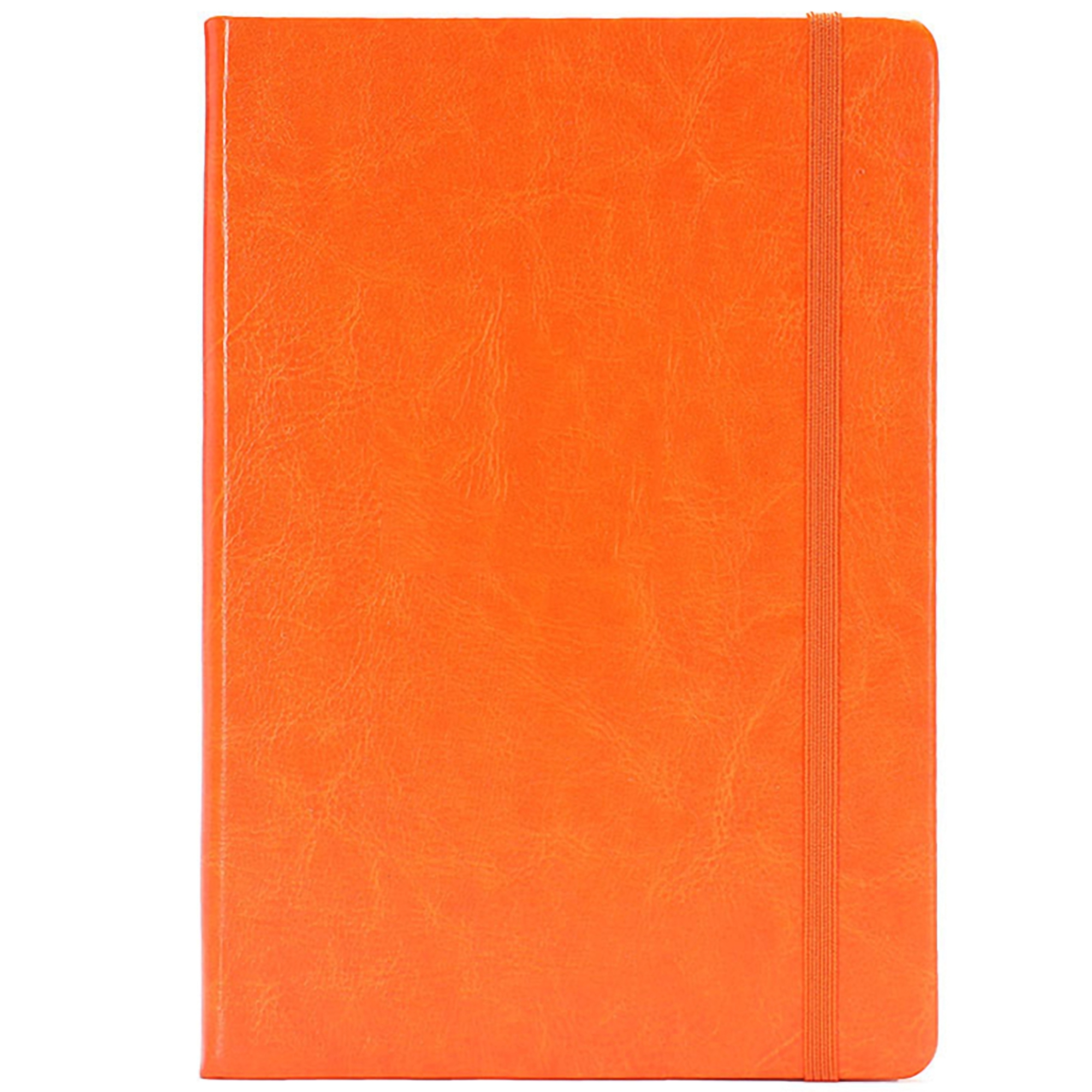 A5 Faux Leather Notebook w/Elastic Closing 6