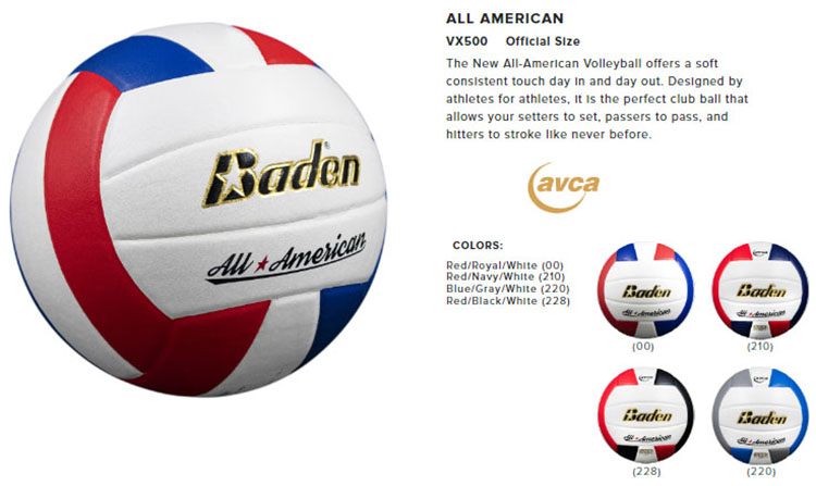 Volleyball - ALL-AMERICAN, Composite, Official size, GAME 3