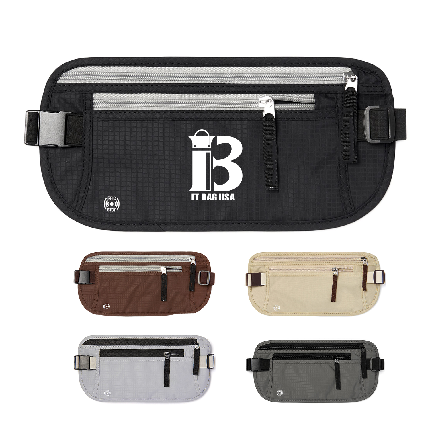 Travel Money Belt Slim Passport Holder 4