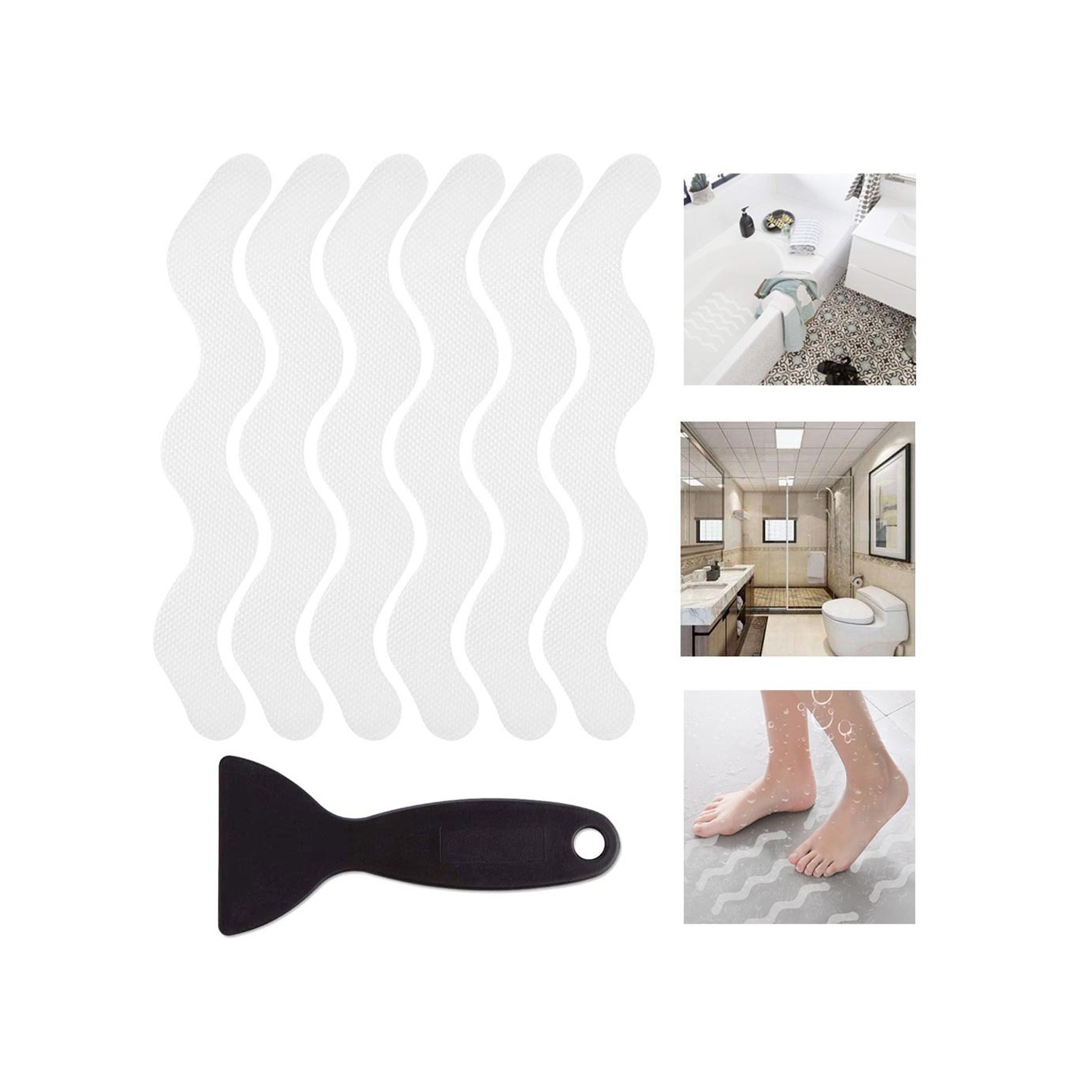 S-Shaped Bathroom Anti-Slip Mat 2