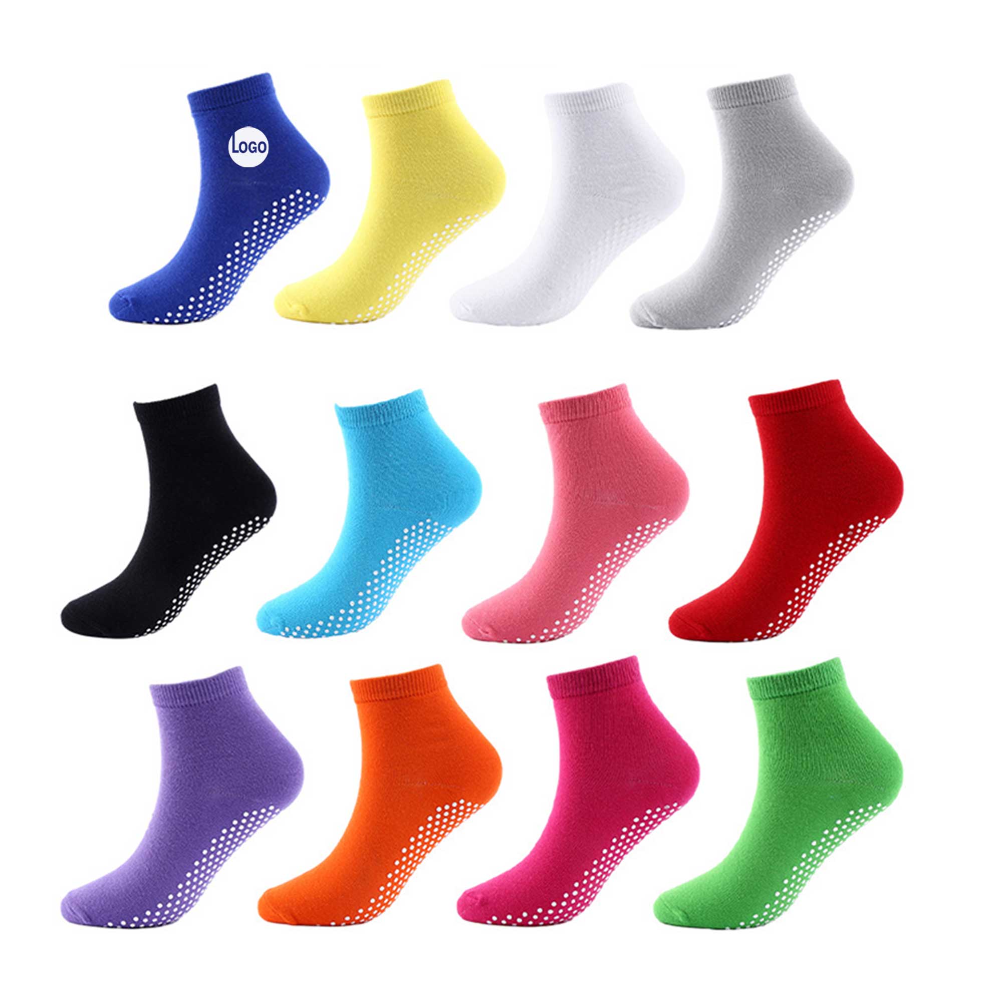 Yoga Pilates Workout Ankle Anti Skid Grip Socks 1