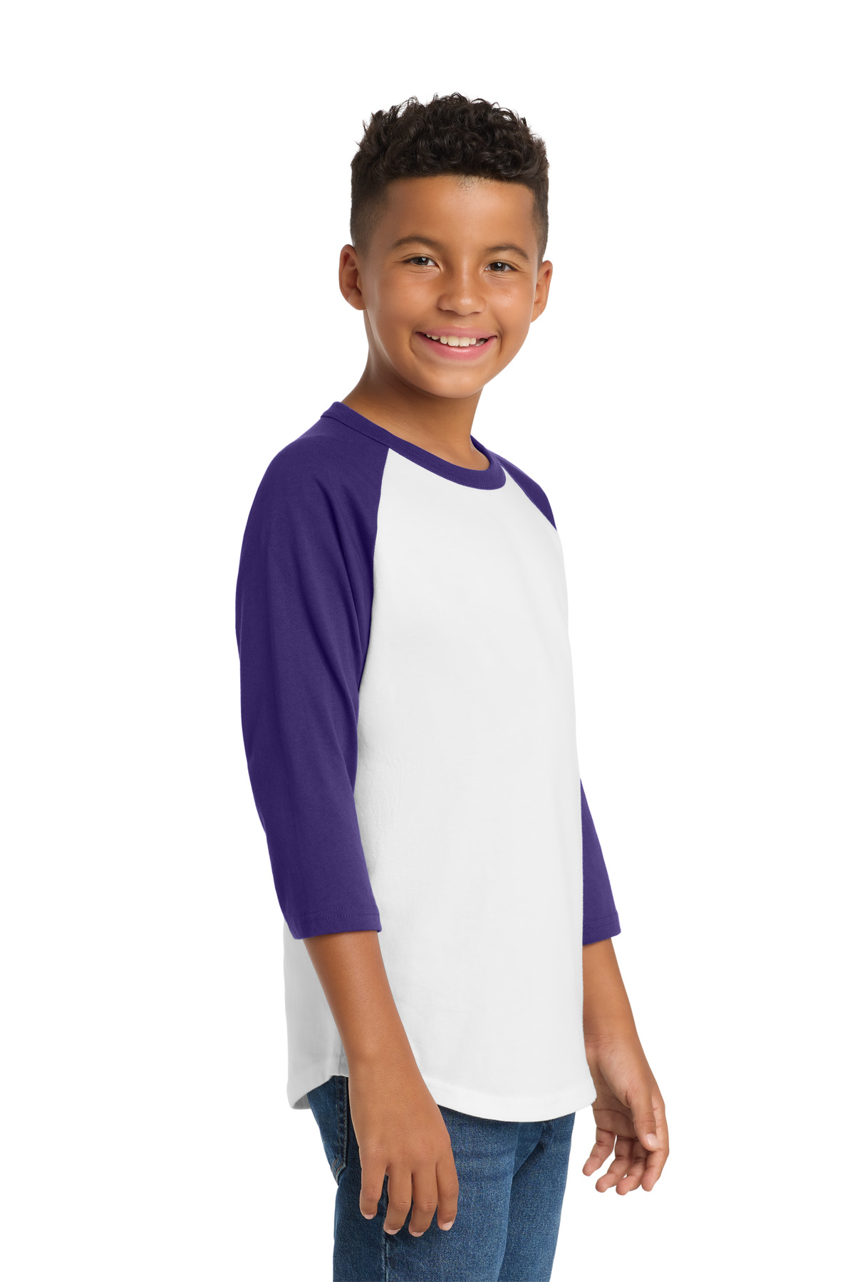 Sport-Tek Youth Colorblock Raglan Jersey. YT200 74