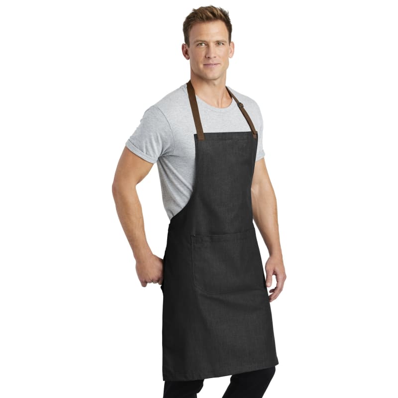 Port Authority Market Full-Length Bib Apron. 3