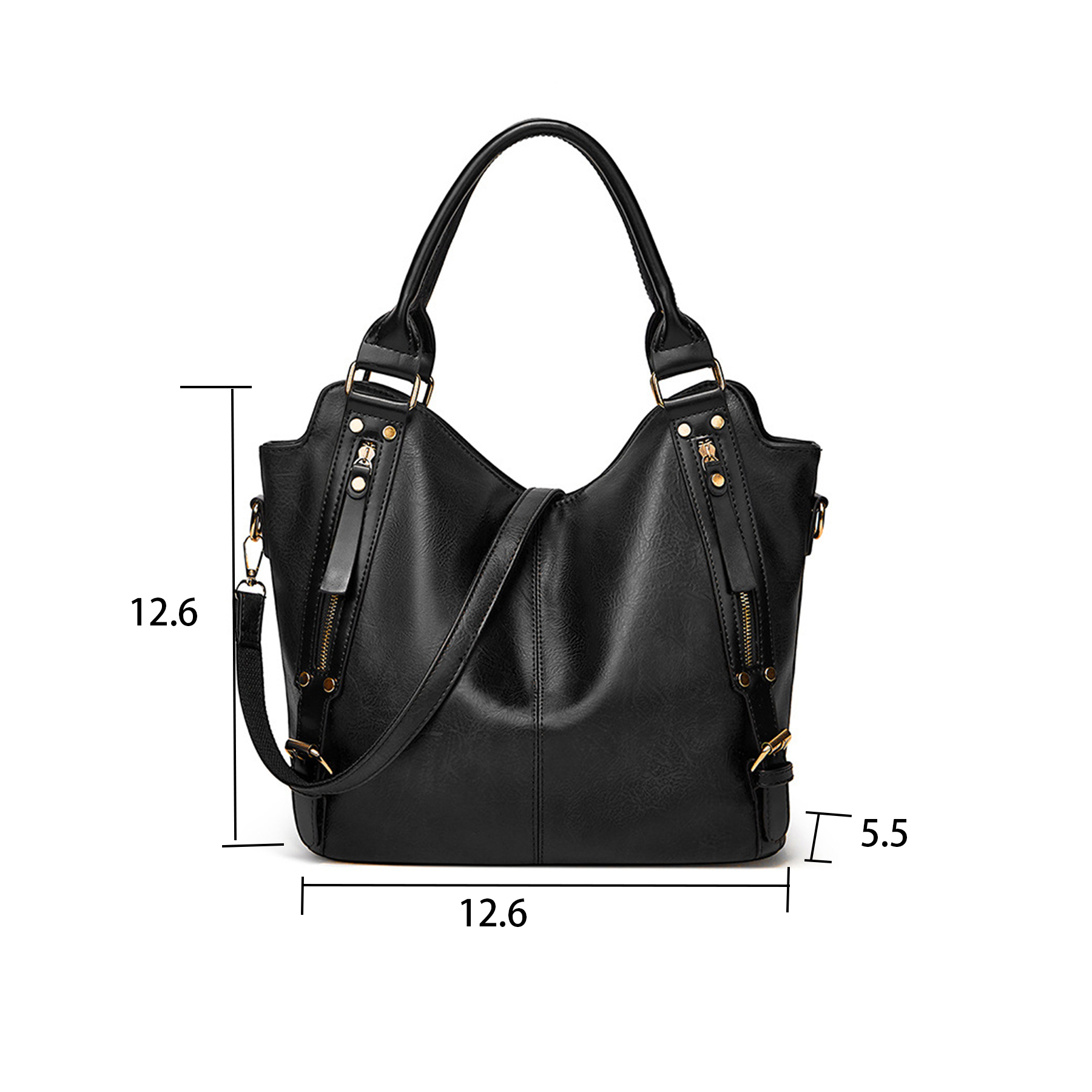 PU Leather Large Tote Bag 6