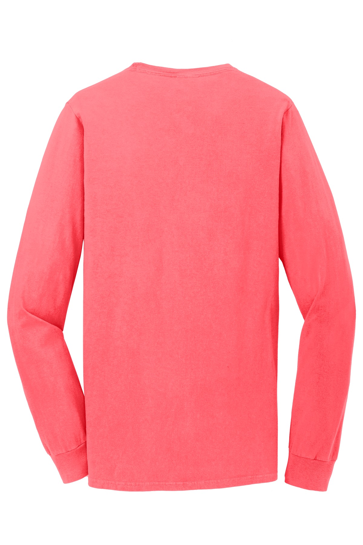 Port & Co Beach Wash Garment-Dyed Long Sleeve Tee PC099LS 100