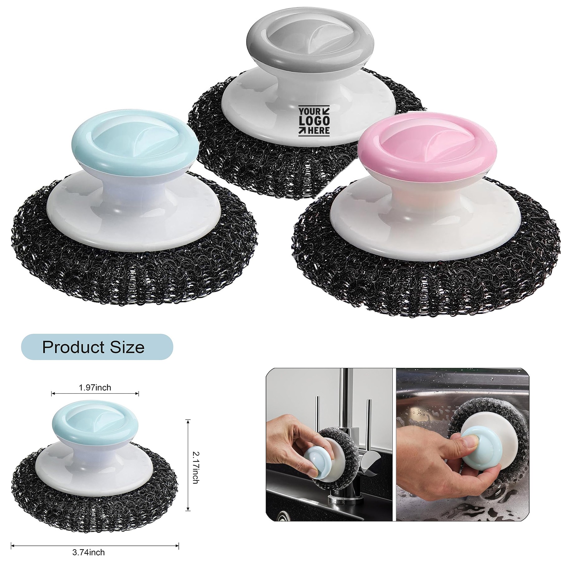 Stainless Steel Scrubber 2
