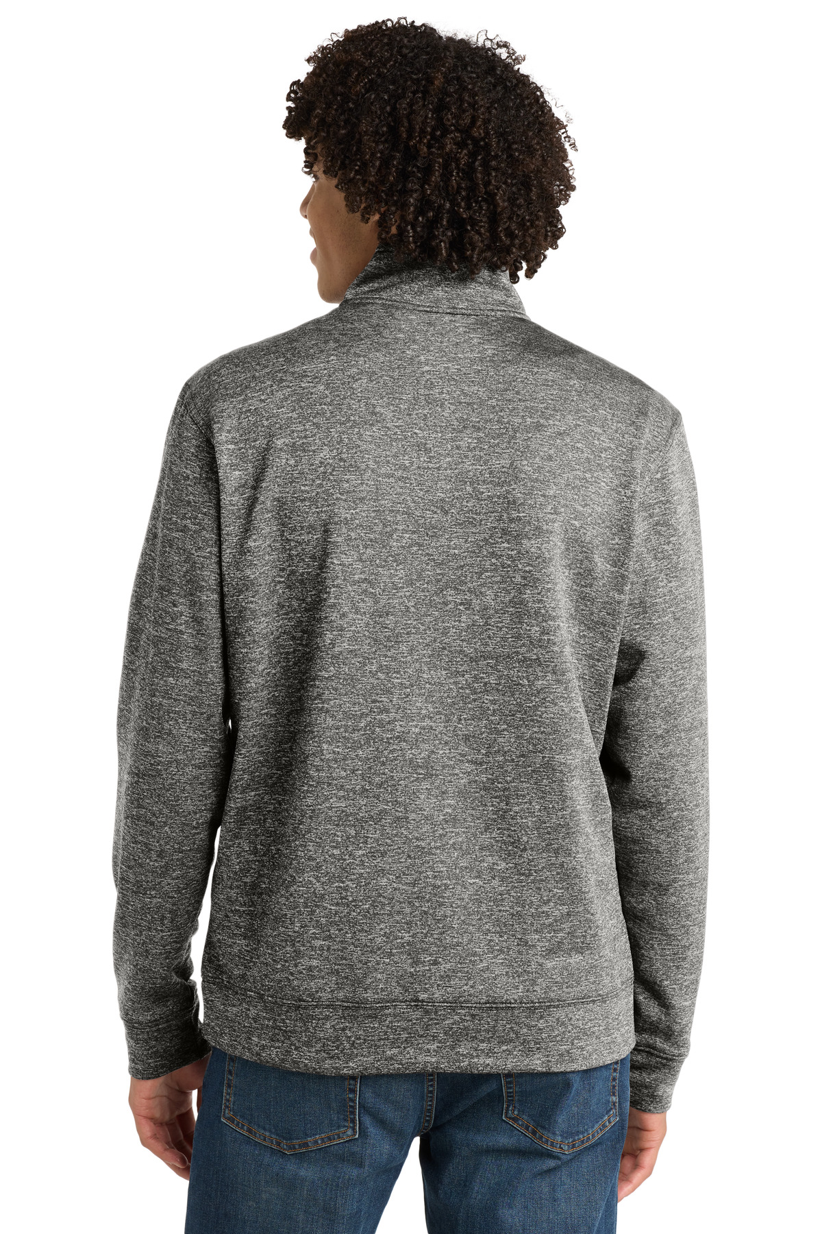 Sport-Tek PosiCharge Electric Heather Fleece 1/4-Zip Pullover. ST226, custom hoodie or sweatshirt with logo imprint 24