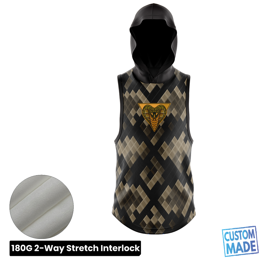 Unisex & Kids' Sublimation Sleeveless Hooded T-Shirt - 2