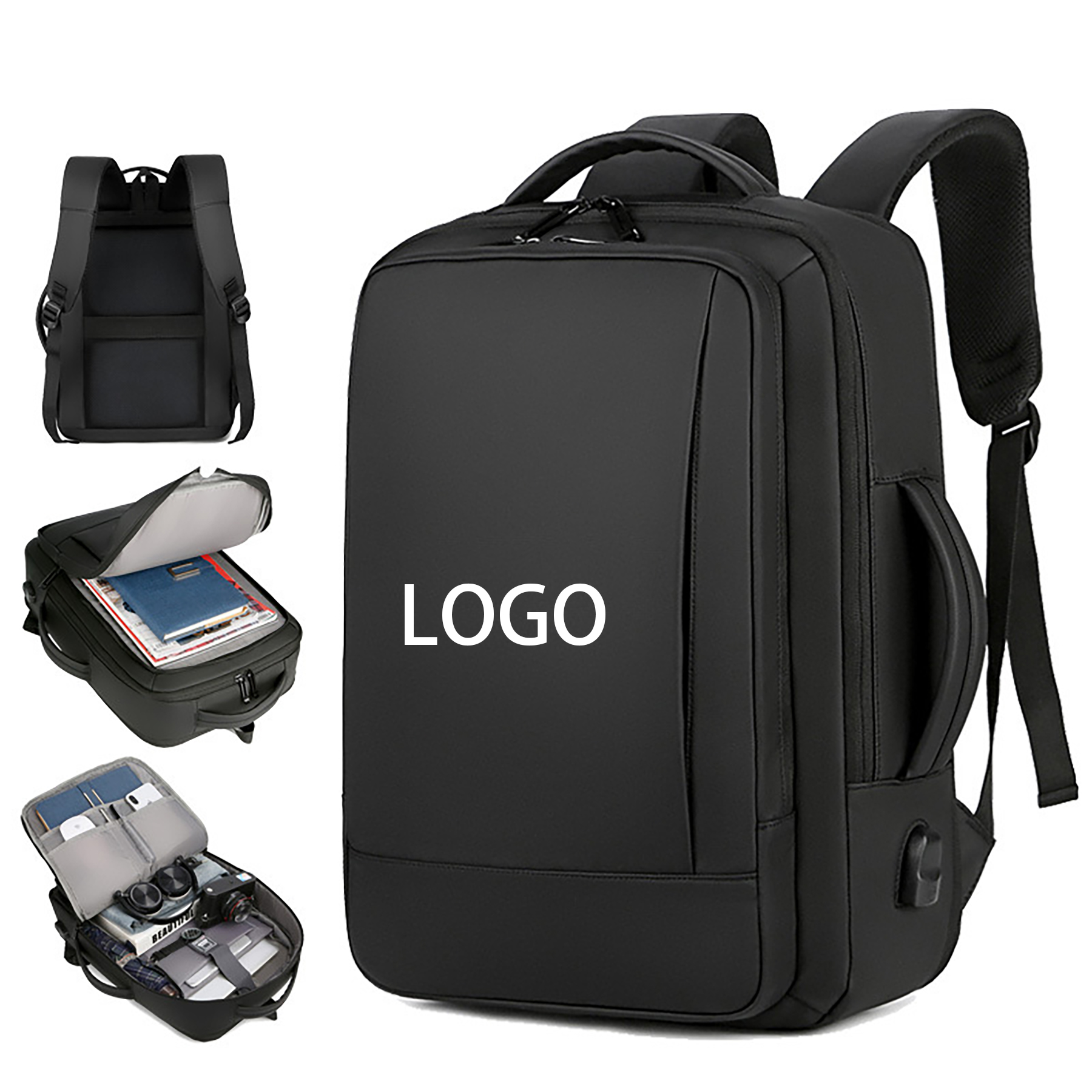 Durable Laptops Backpack with USB Charging Port 1