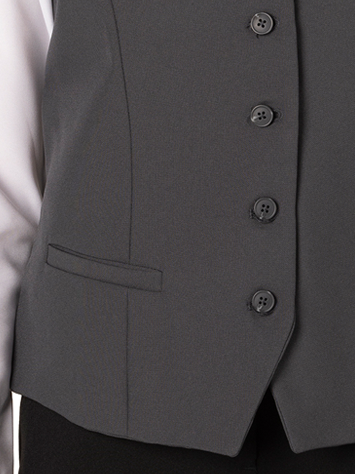 Edwards - Suiting & Neckwear - Women's Two-Pocket Ottoman Trim Vest 5