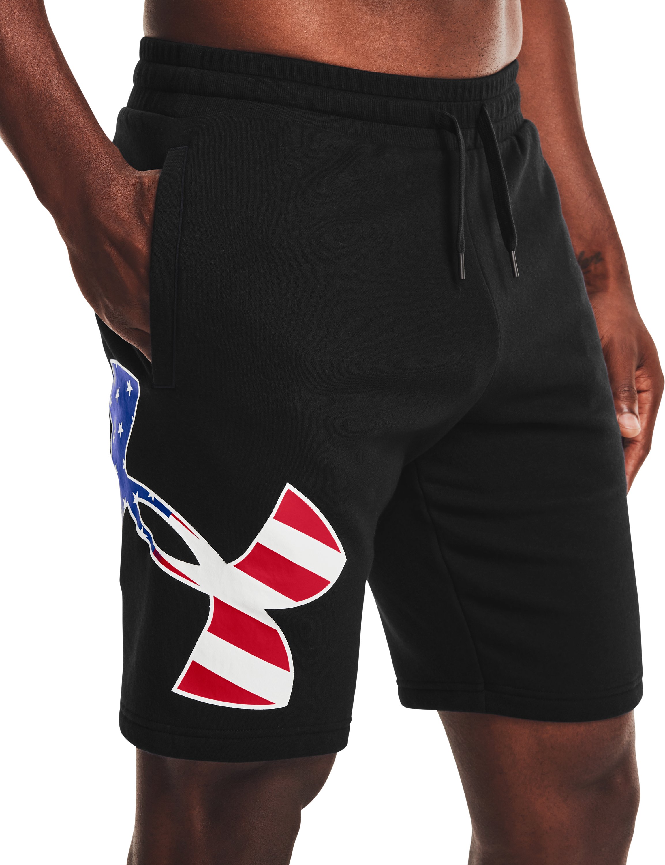 UA Freedom Rival Big Flag Logo Men's Shorts 2