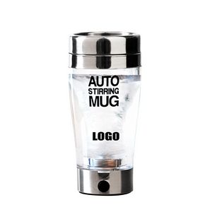 400ml Clear Stainless Steel Blending Cup With Lid, custom water bottle with logo imprint 7