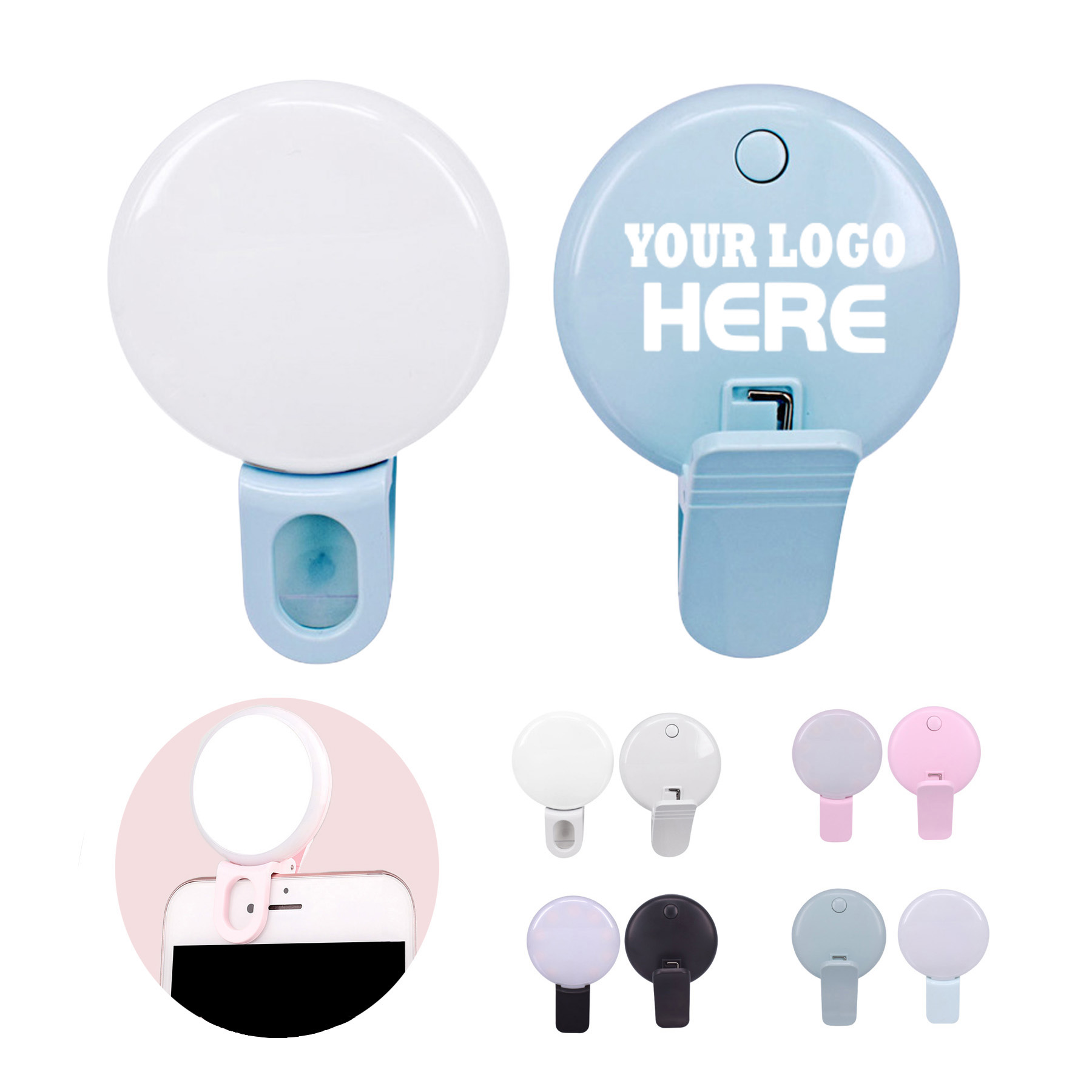 LED Fill Light Recharging With Clip 2
