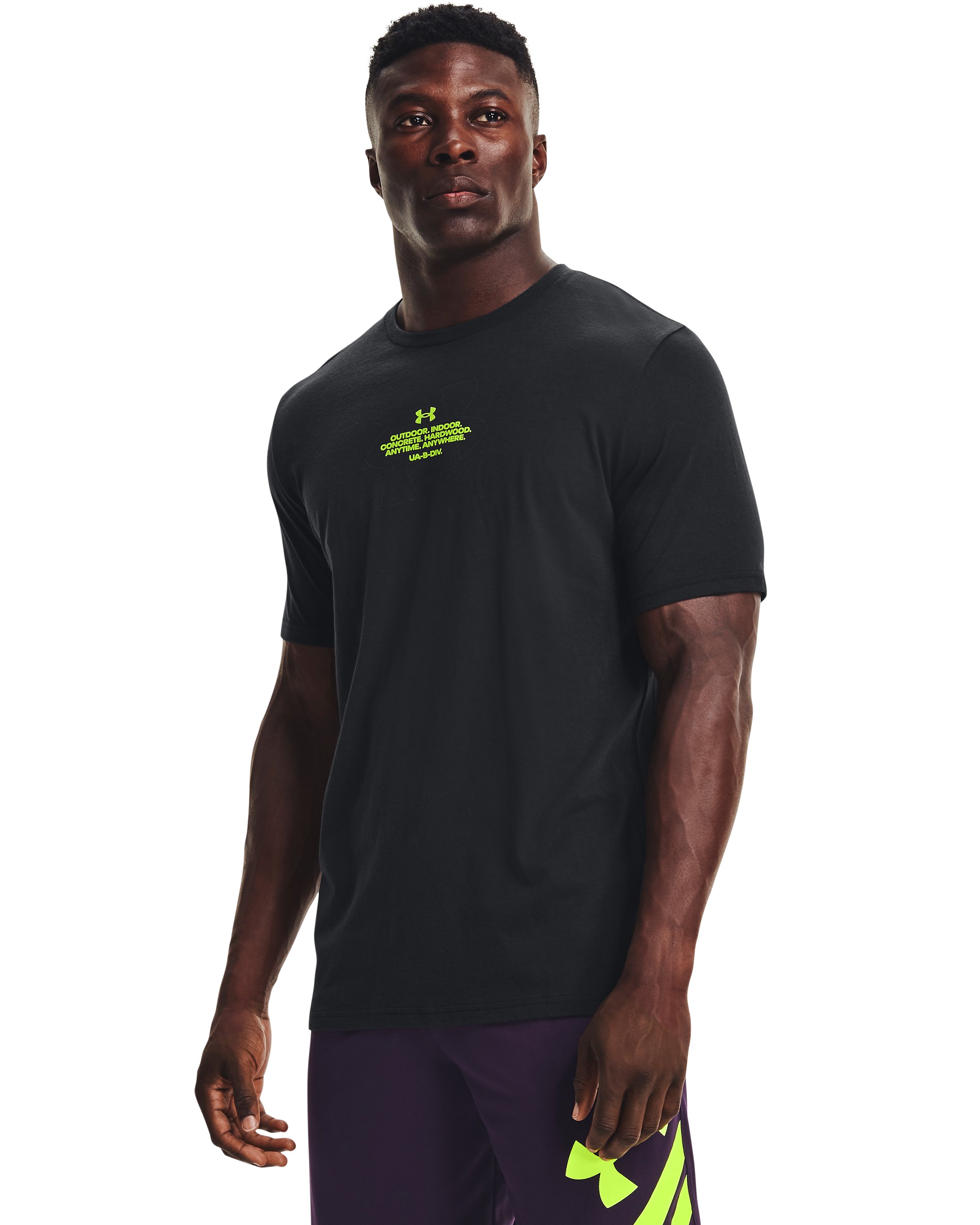 UA Basketball Photo Men's Short Sleeve 2