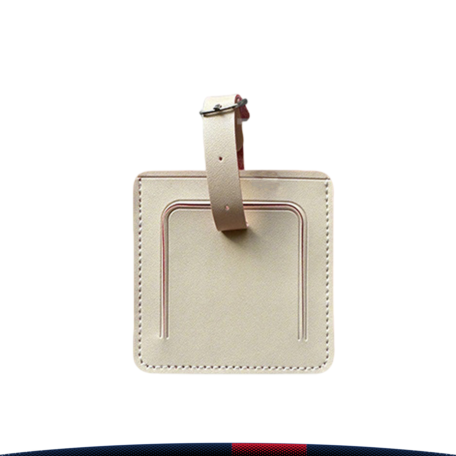 Blyric Square PVC Leather Luggage Tag 7