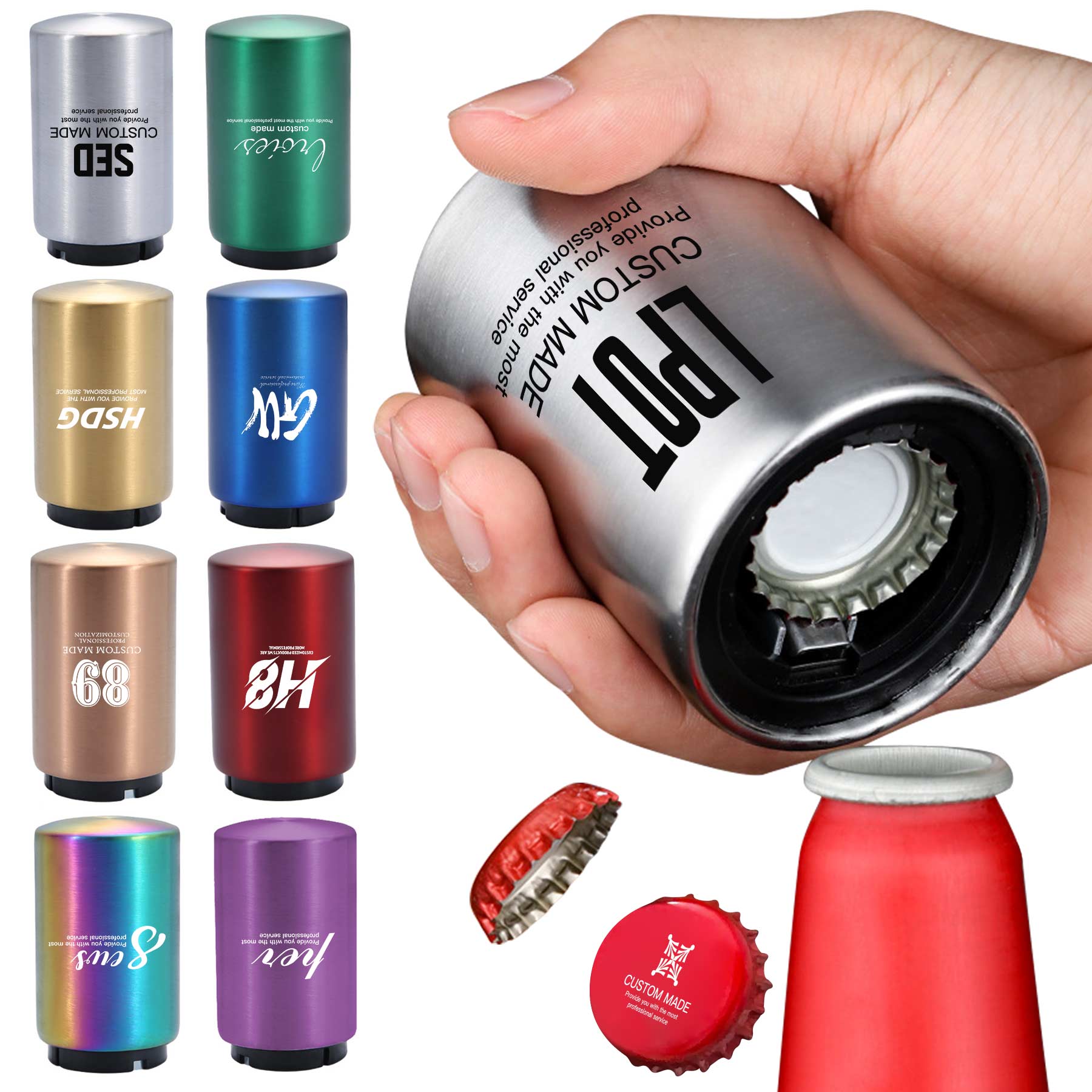 Press & Pop Bottle Opener 2