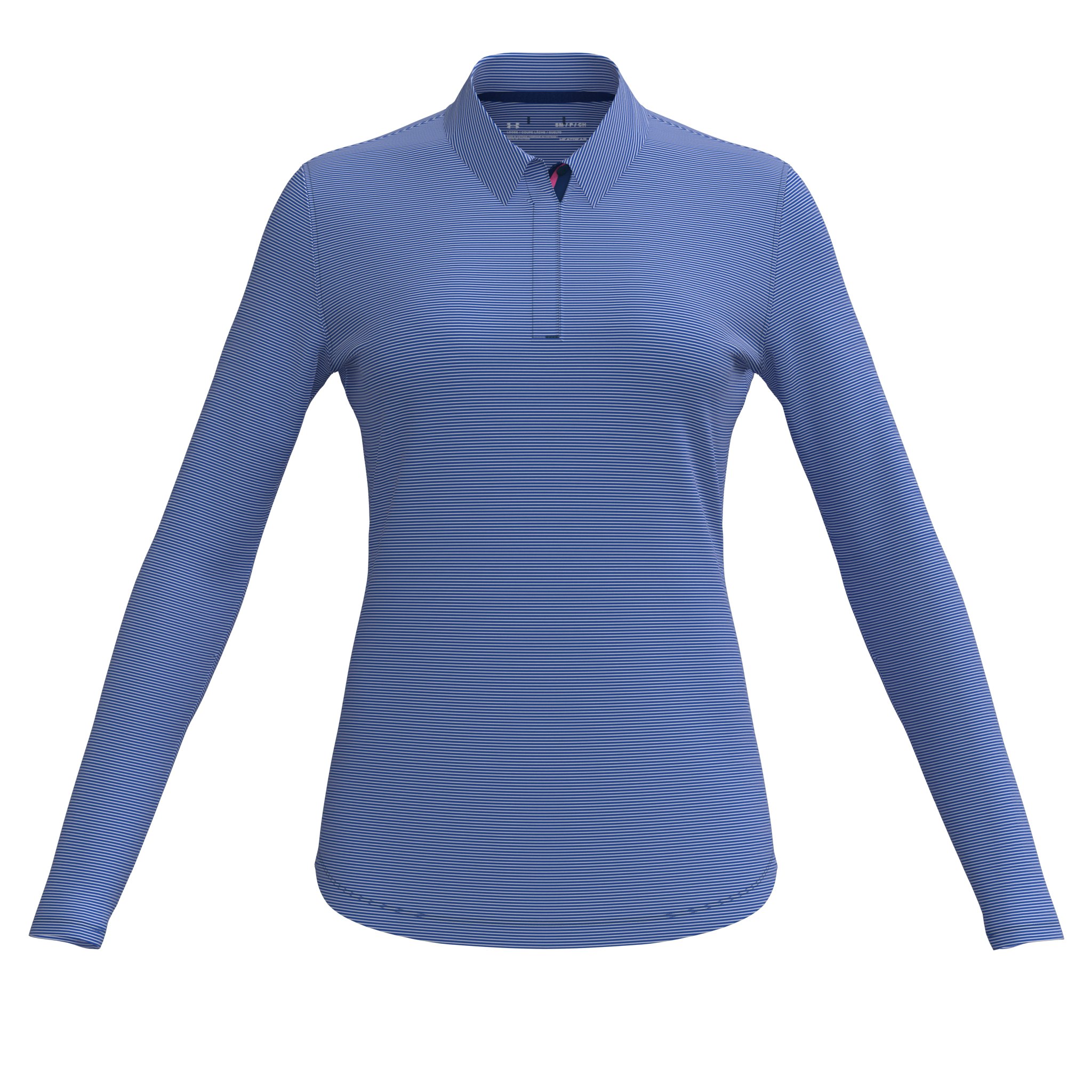 UA Zinger MicroStripe Women's Long Sleeve Polo 3