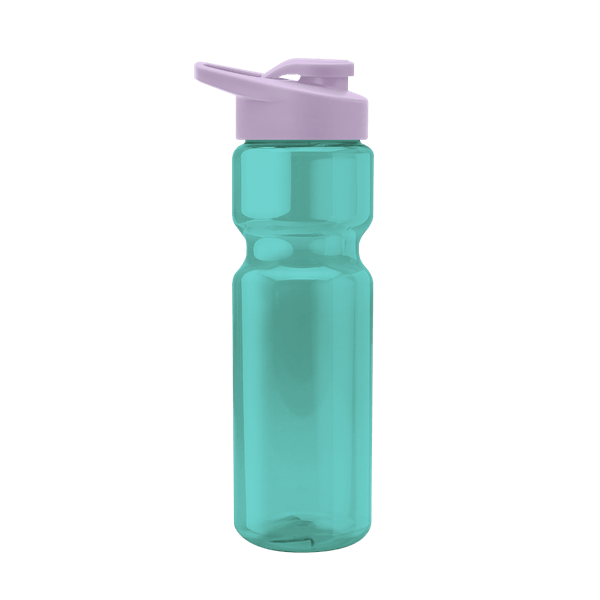 Blazer 28oz Transparent Bike Bottle w/Drink-thru Lid 934