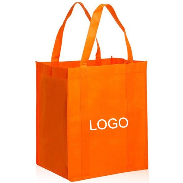 Heavy Duty Non Woven Grocery Tote (13W x 10 x 15H) 4