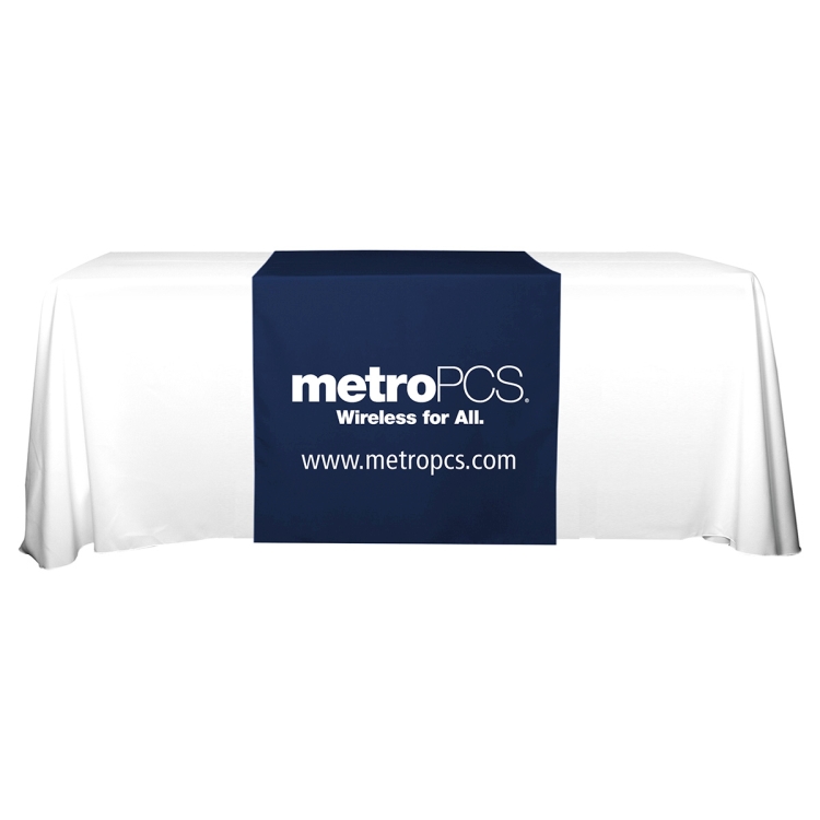 "Roger Eight" 90" L Table Runners (One Color Print) / Accommodates 3 ft Table and Larger 7
