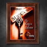 Econo Cherry Plaque with Sublimated Plate 4