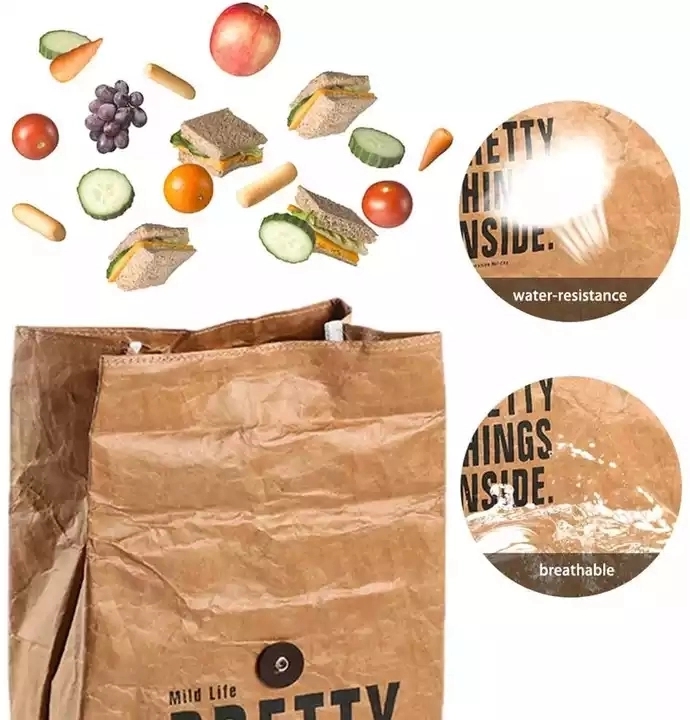 Reusable Waterproof Insulated Cooler Freezable Lunch Bag 3