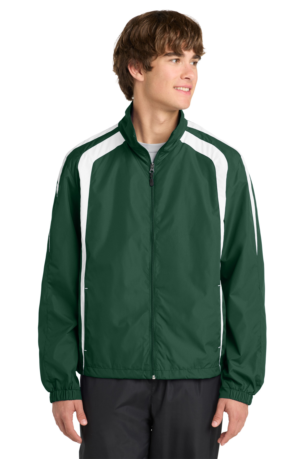Sport-Tek Colorblock Raglan Jacket. JST60 15