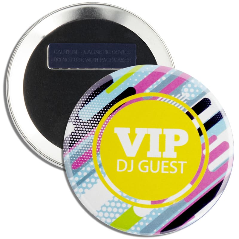 2.5 Inch Round Wearable Clothing Magnet Buttons 5