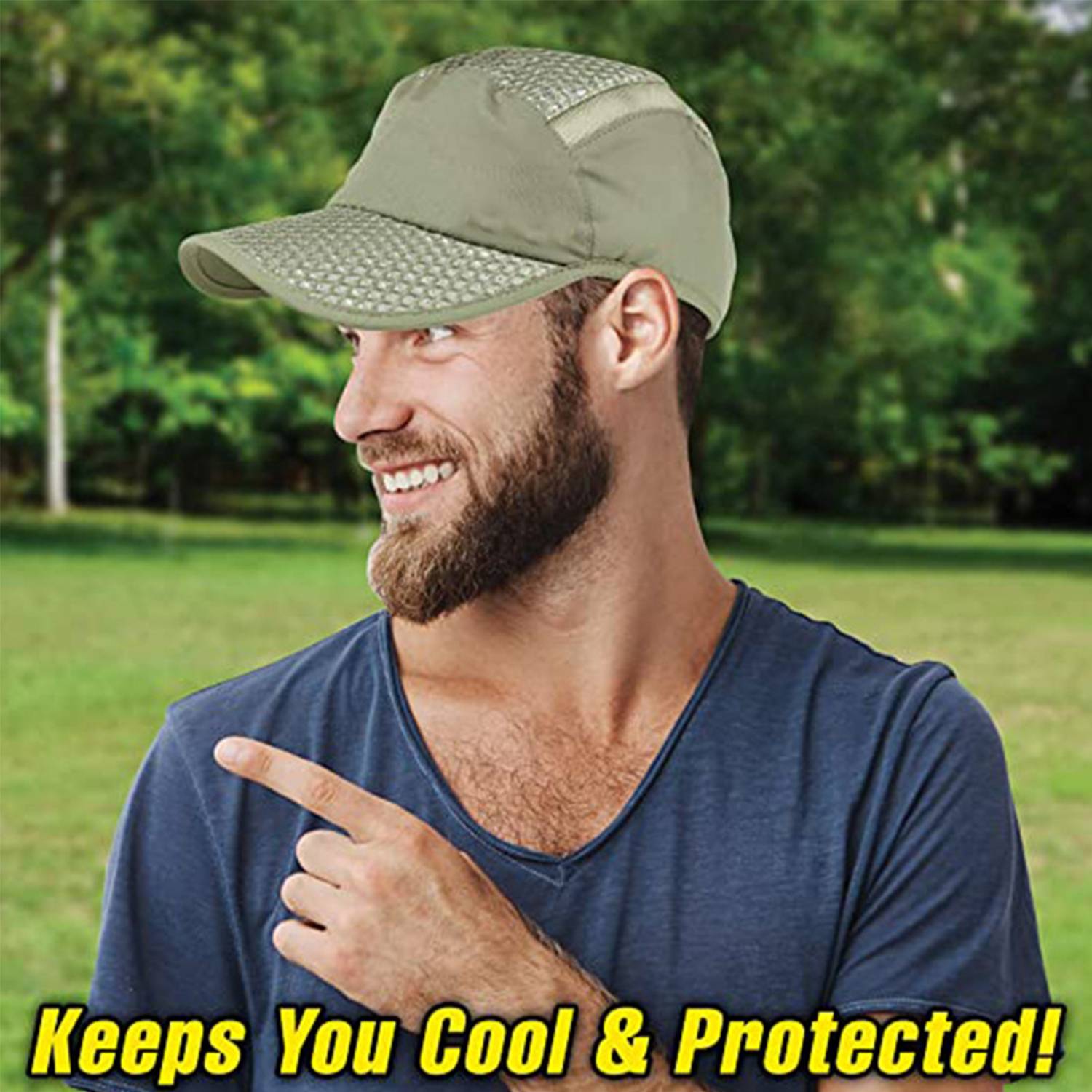 Reflective Safety Cap for Outdoor Activities 5