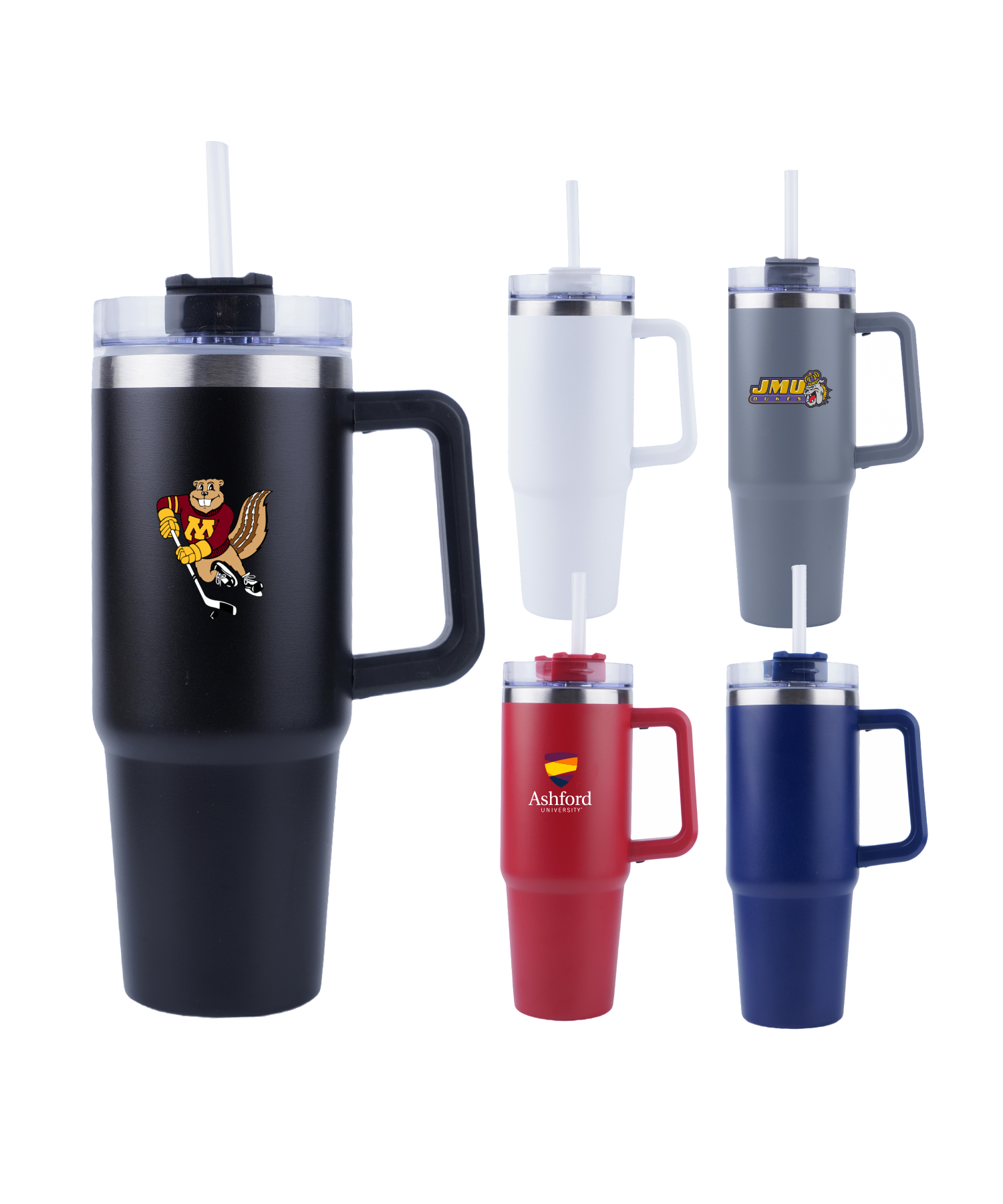 30oz SS Double Wall Vacuum Mug & Straw Lid with Twist Closure 1