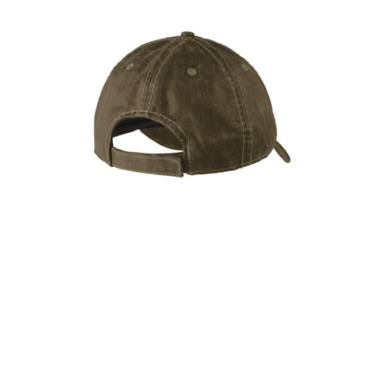Port Authority Pigment Print Distressed Cap. 5