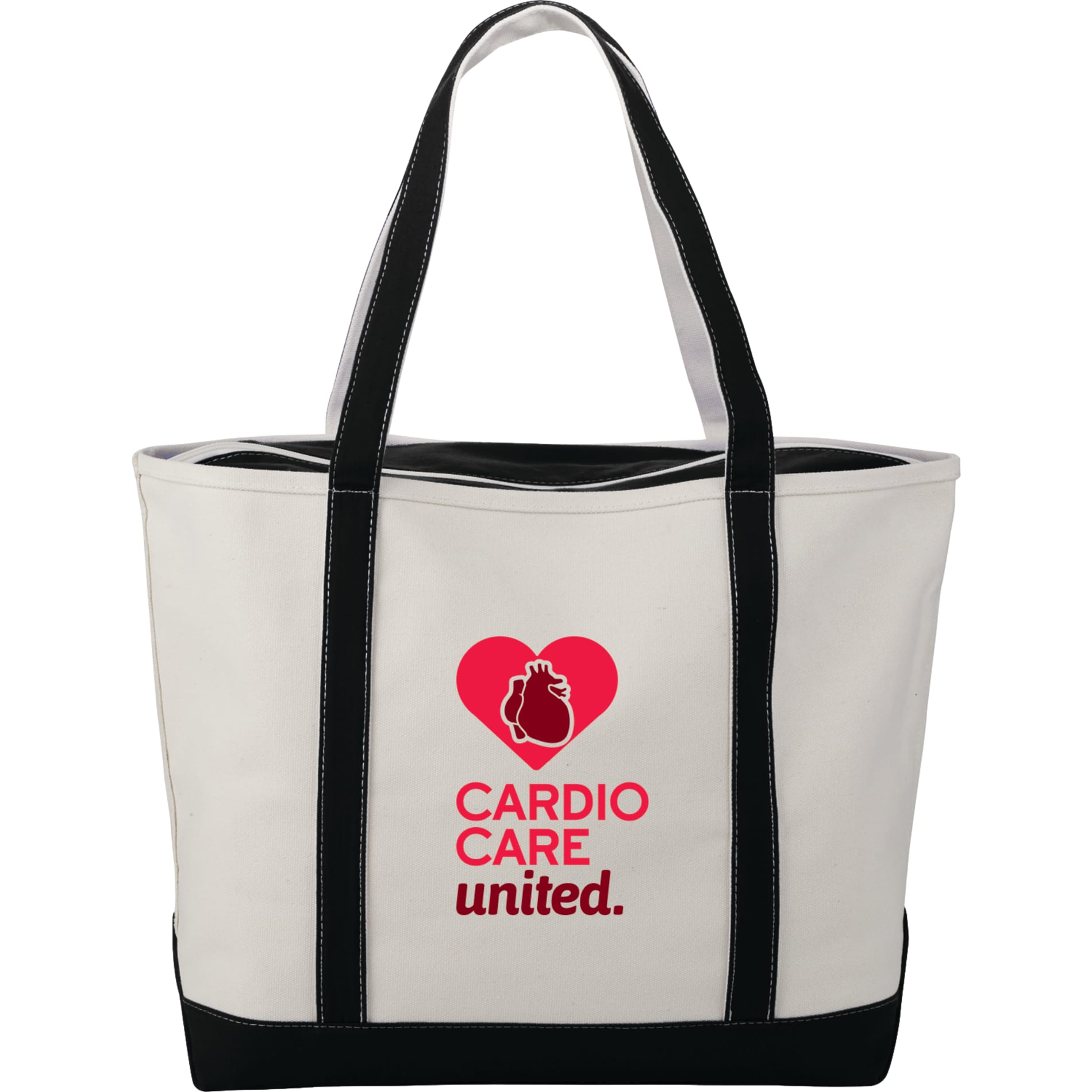 Baltic 24oz Cotton Canvas Tall Zippered Tote