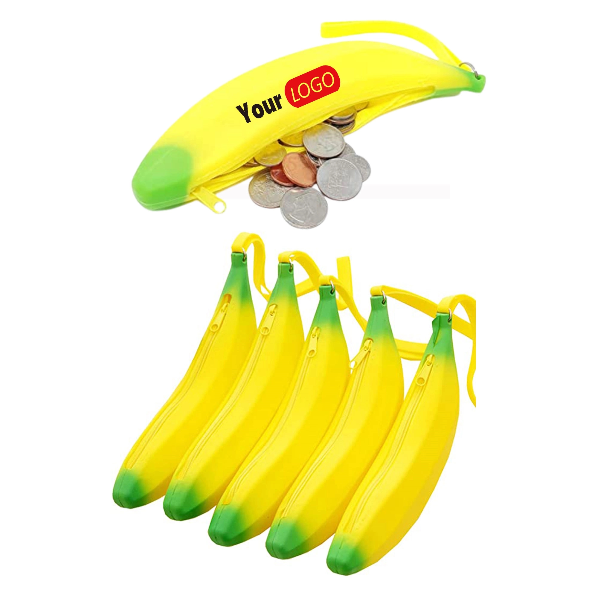 Silicone Banana Coin Purse Bag 4