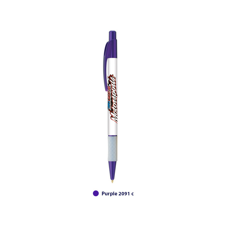 Top Flight Slim Frost Plastic Pen (Full Color Imprint) 8