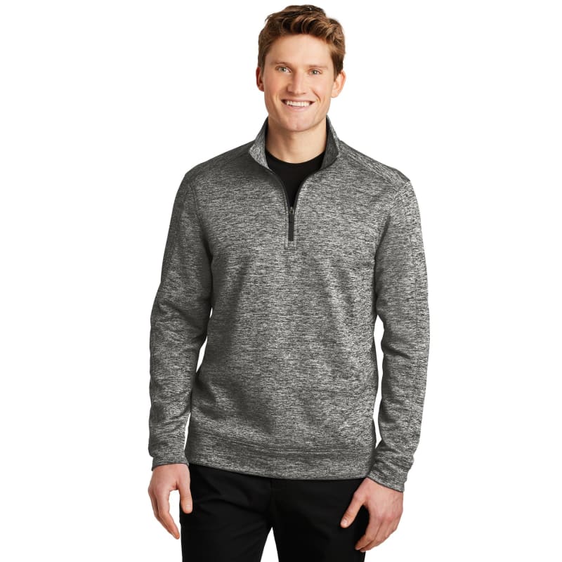 Sport-Tek PosiCharge Electric Heather Fleece 1/4-Zip Pullover. 7