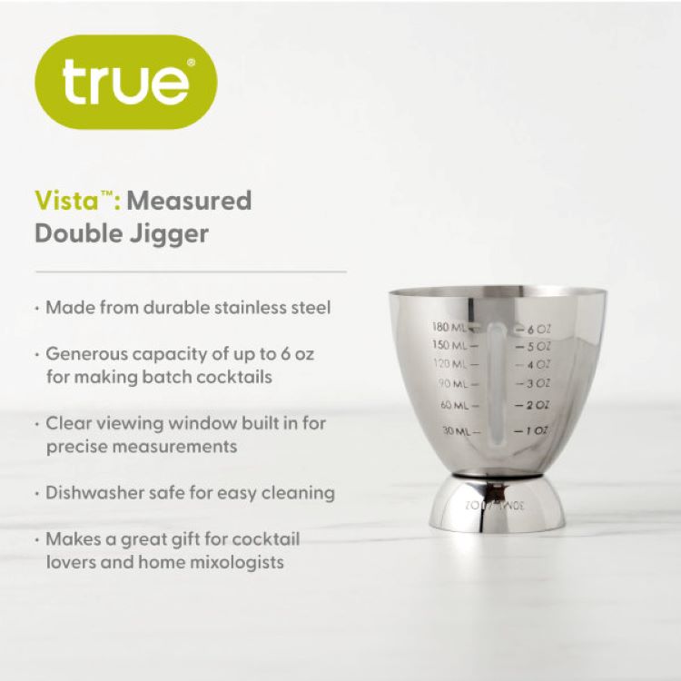True® Vista™: Measured Double Jigger 2