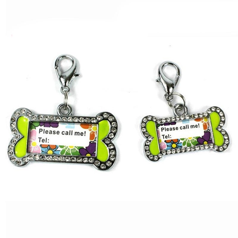 Bone Shaped Aluminum Pet Tag 2