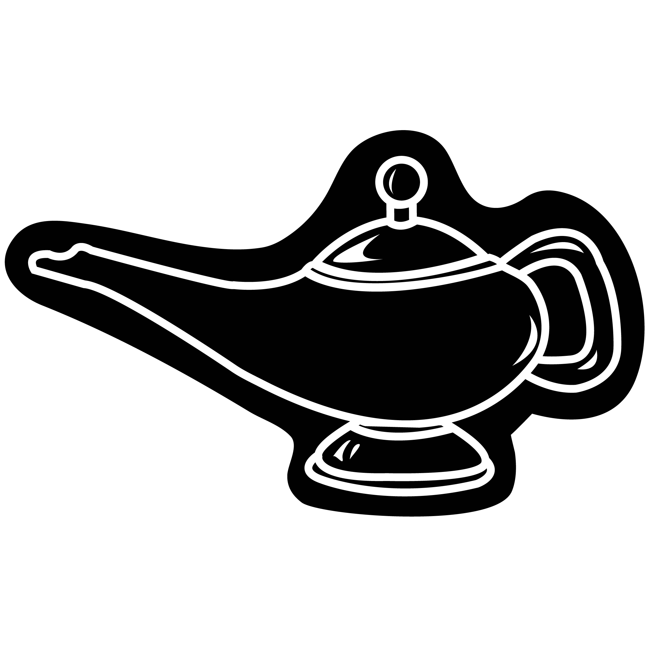 Genie Lamp Shape Sponge 11