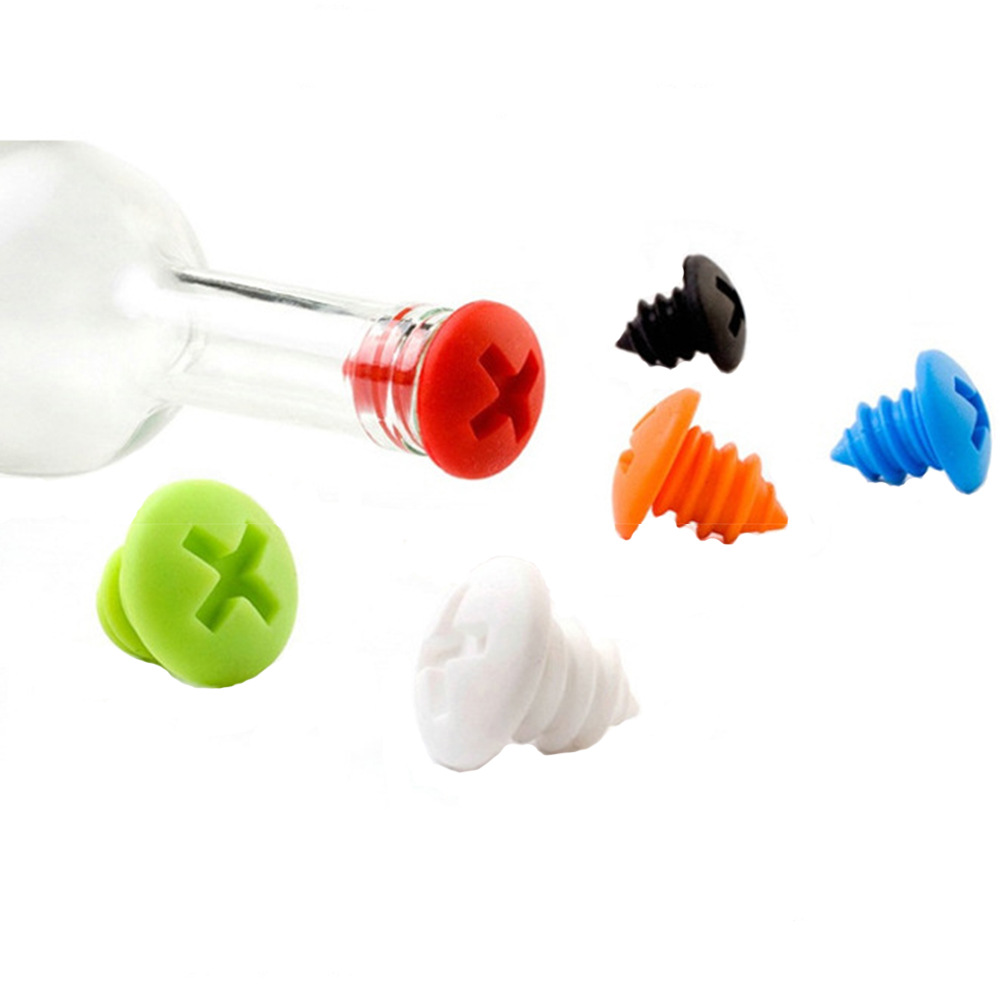 Silicone Reusable Wine Bottle Plug Stopper 2