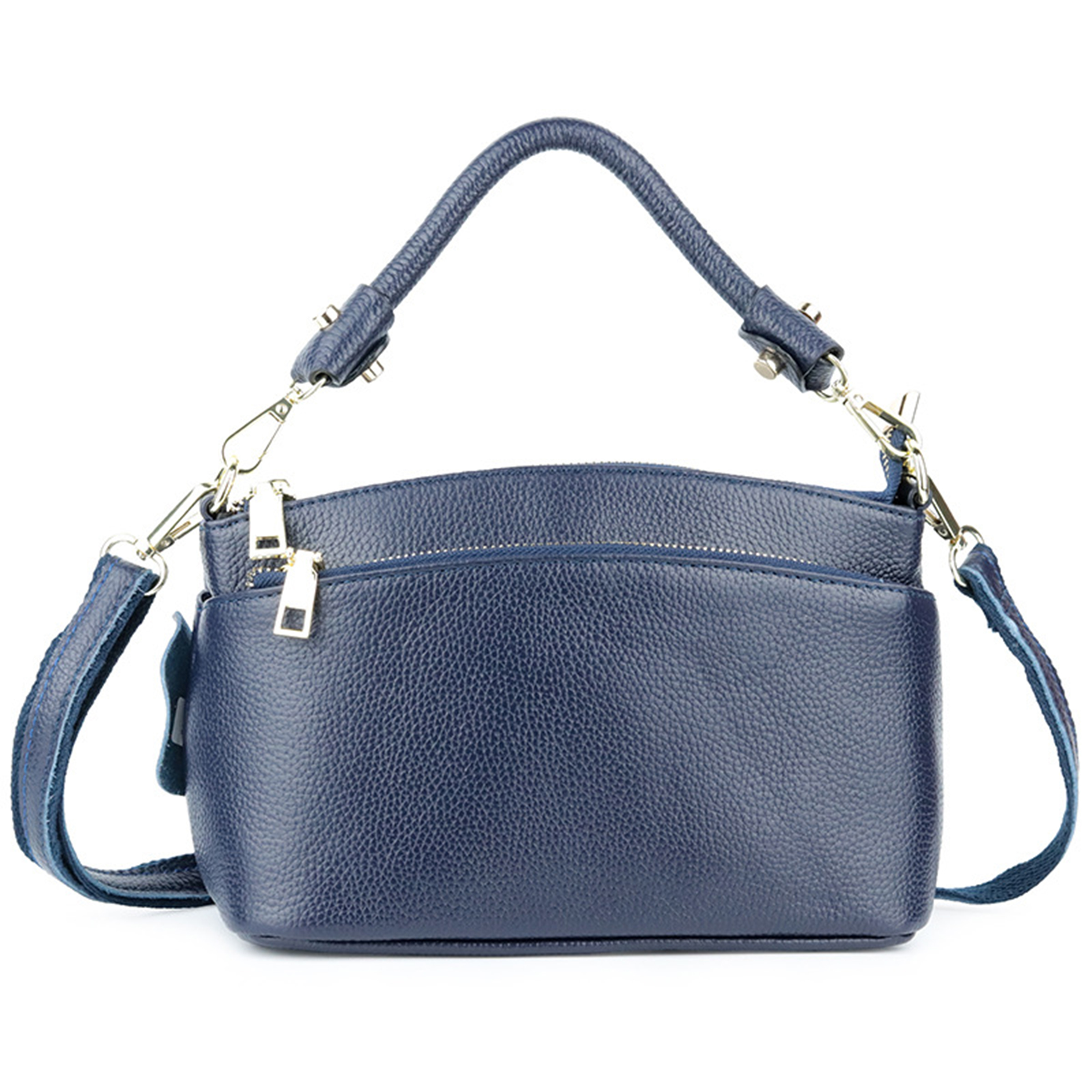 Genuine Leather Ladies' Crossbody Handbag 9