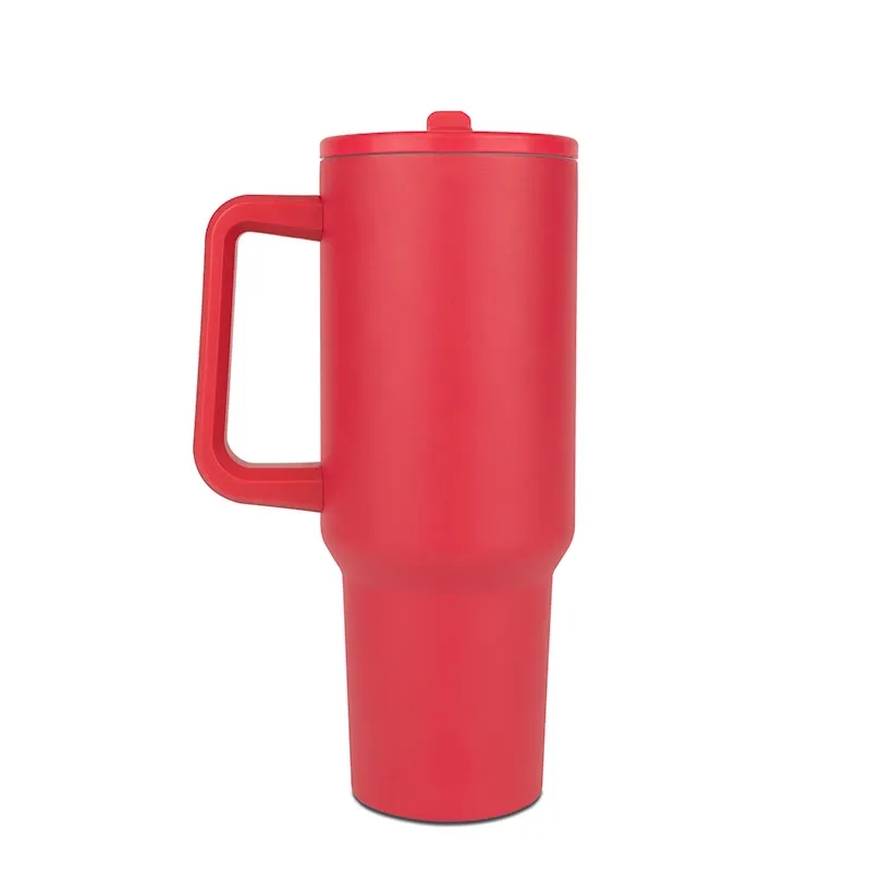 Hydravault FlipStraw Tumbler with Handle 40 oz. 16