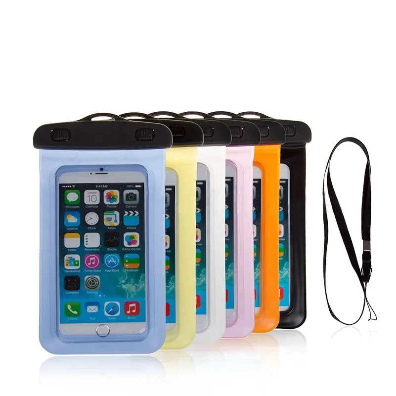 Waterproof Phone Pouch with Neck Strap 5